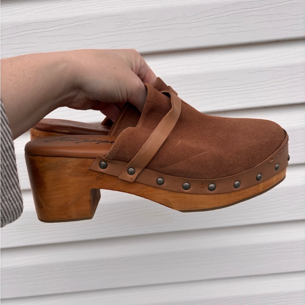 Free People calabasas clog cognac - Picture 6 of 10